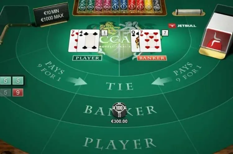 Luật chơi cá cược bài Baccarat online cơ bản cho người chơi