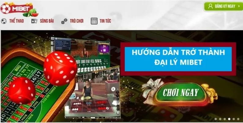 Trở thành đại lý Mibet bạn sẽ nhận được tiền hoa hồng