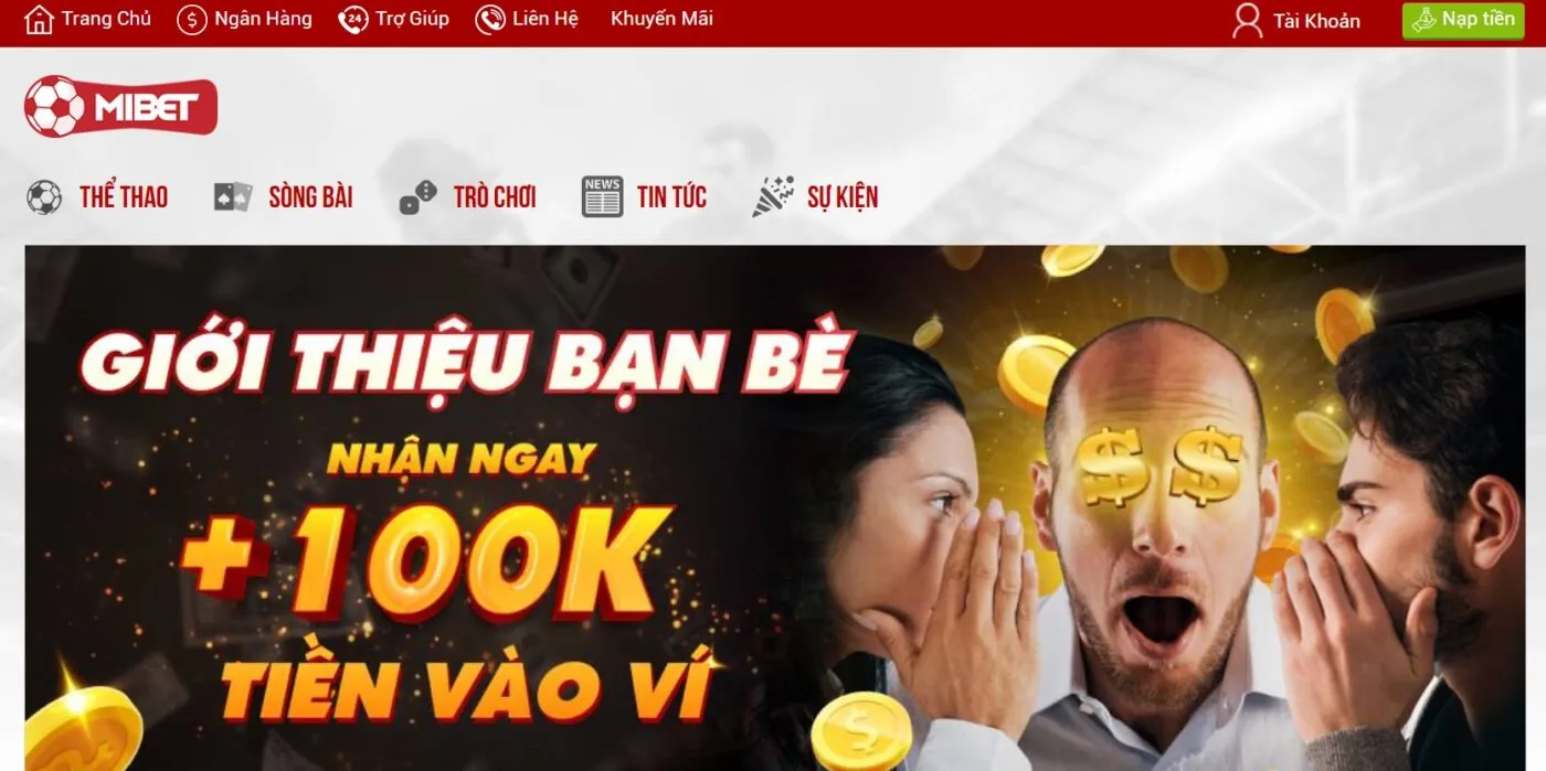 Mibet là thành viên của tập đoàn SBTech 