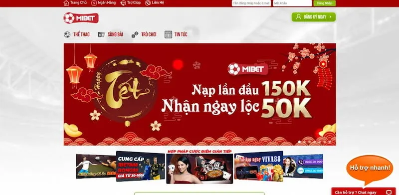 Chat live trực tiếp trên website của nhà cái